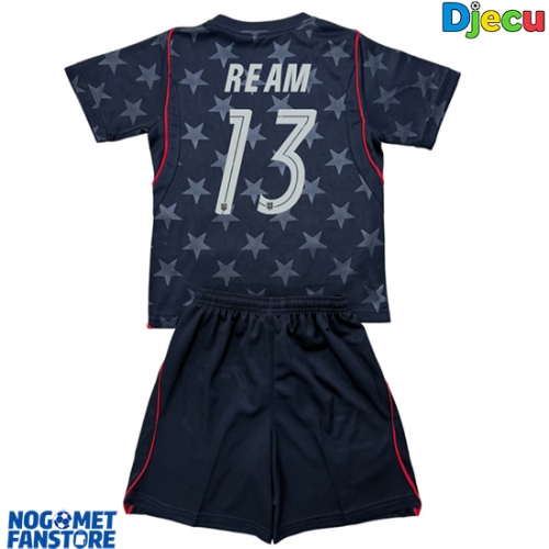 Sjedinjene Države Tim Ream #13 Gostujuci Dres za djecu SP 2026 Kratak Rukav (+ Kratke hlače)